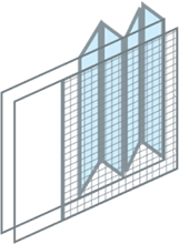 Commercial Bi Fold Windows png